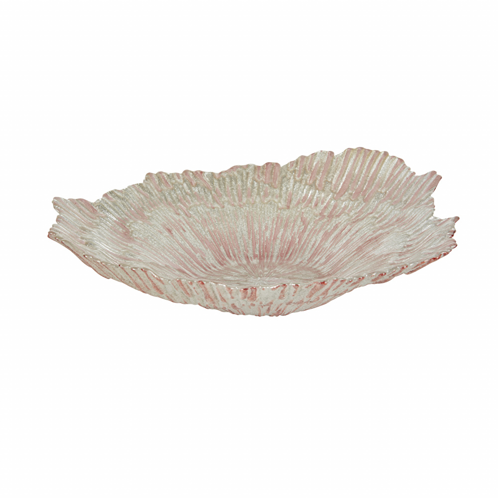 Karaca Home Stone Dekoratif Tabak Pembe görseli 3