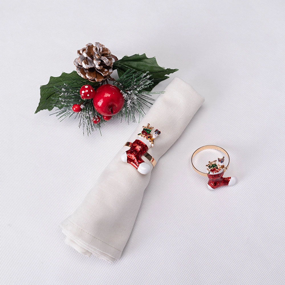 Karaca Home Socks 2'li Peçete Yüzüğü görseli 1