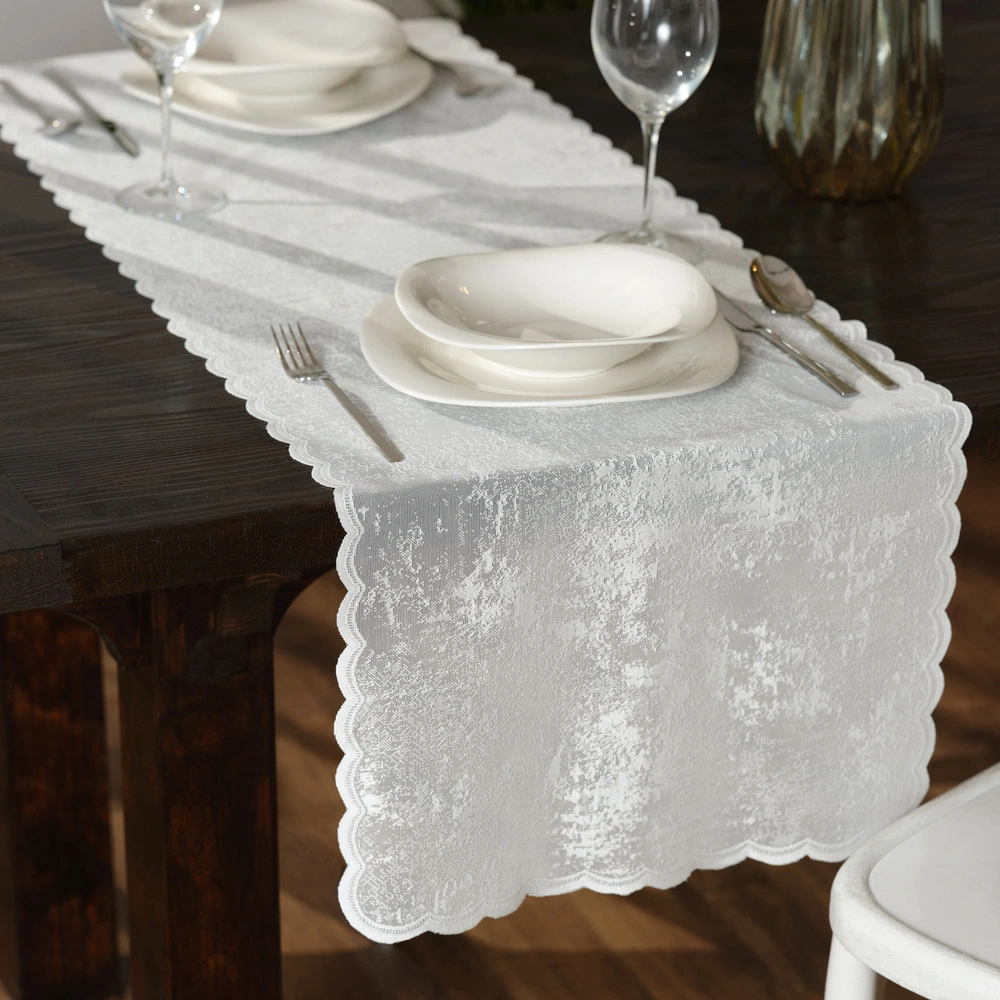 Karaca Home Recycle Runner Ekru 45X145 cm  görseli 1