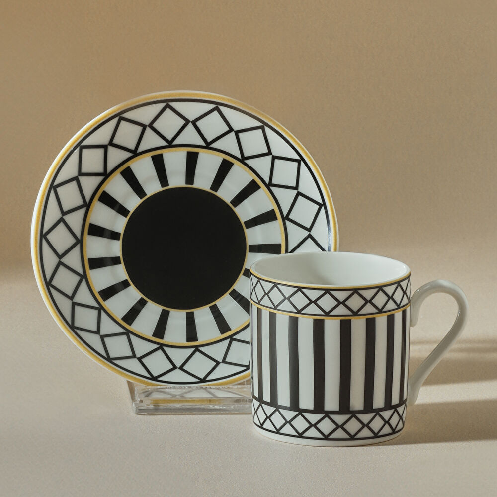 Karaca Helenistik 6 Kişilik Kahve Fincanı 80 ml thumbnail 3