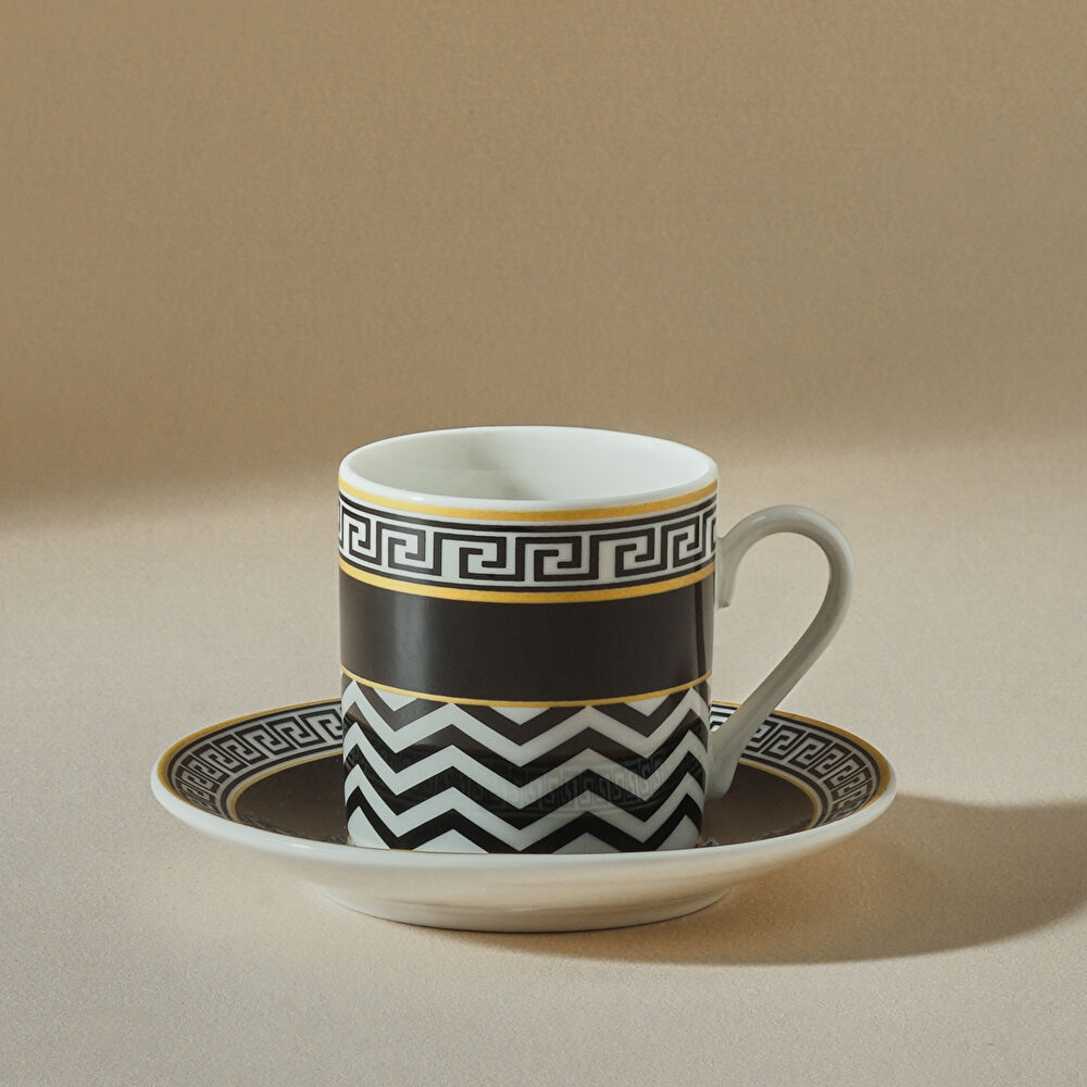 Karaca Helenistik 6 Kişilik Kahve Fincanı 80 ml thumbnail 4