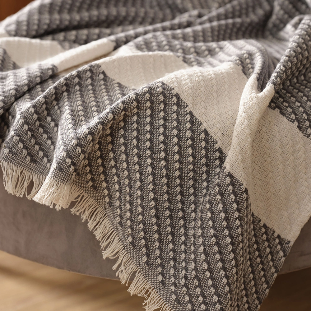 Karaca Home Wilma Lacivert Throw Battaniye 130x170 cm görseli 4