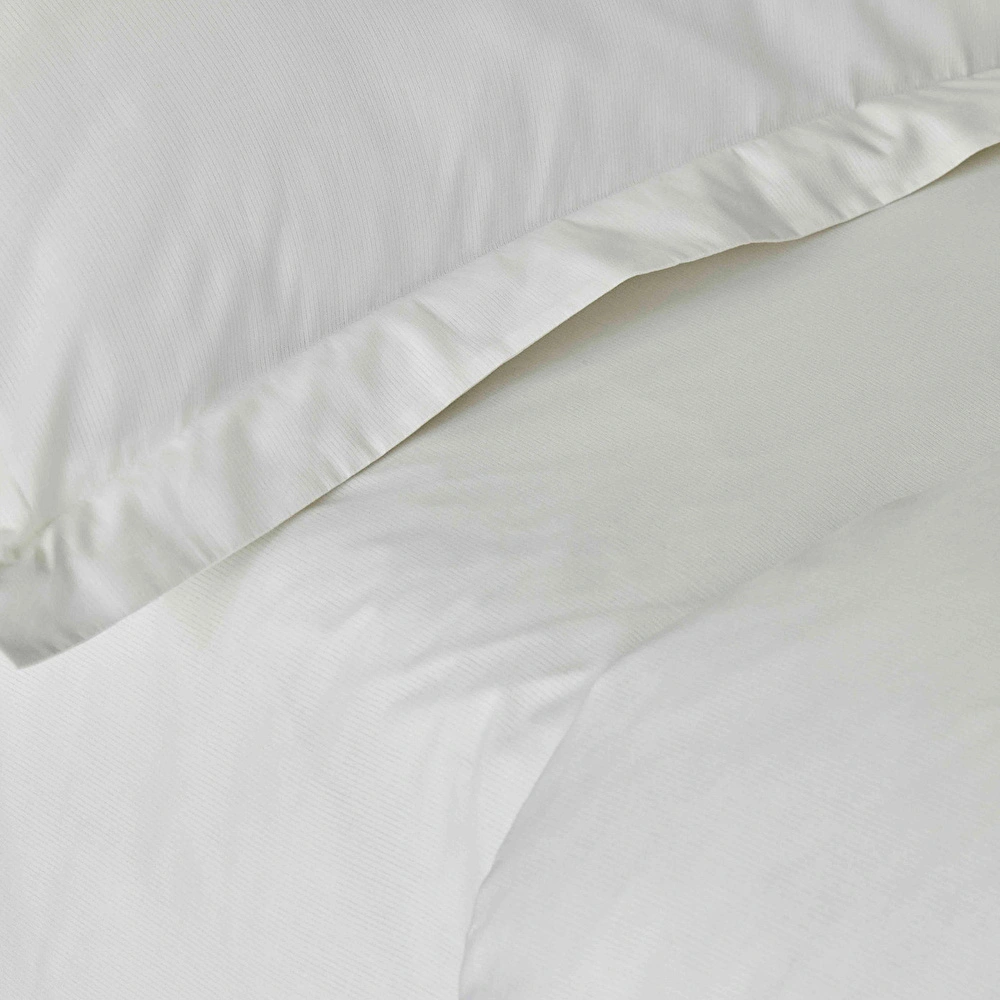 Karaca Home Back to Basic %100 Pamuk King Size Nevresim Takımı Beyaz görseli 3