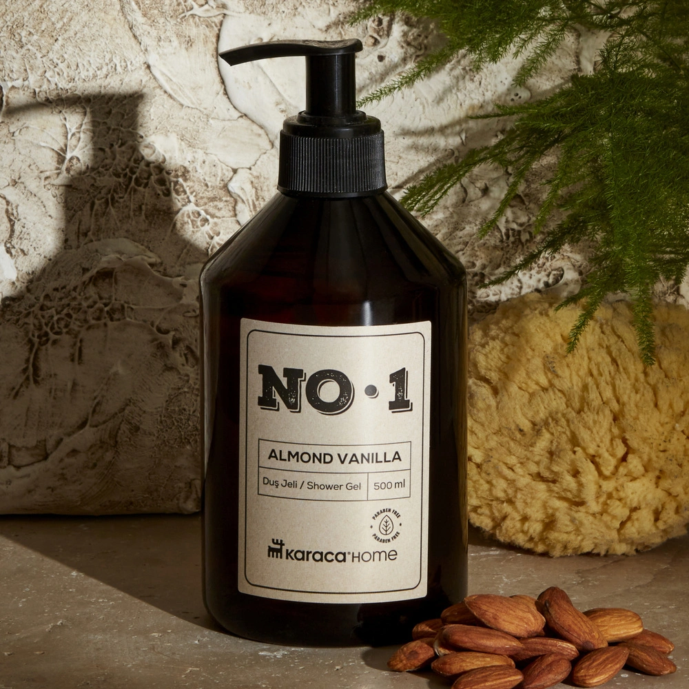Karaca Home No.1 Almond Vanilla Duş Jeli 500 Ml görseli 1