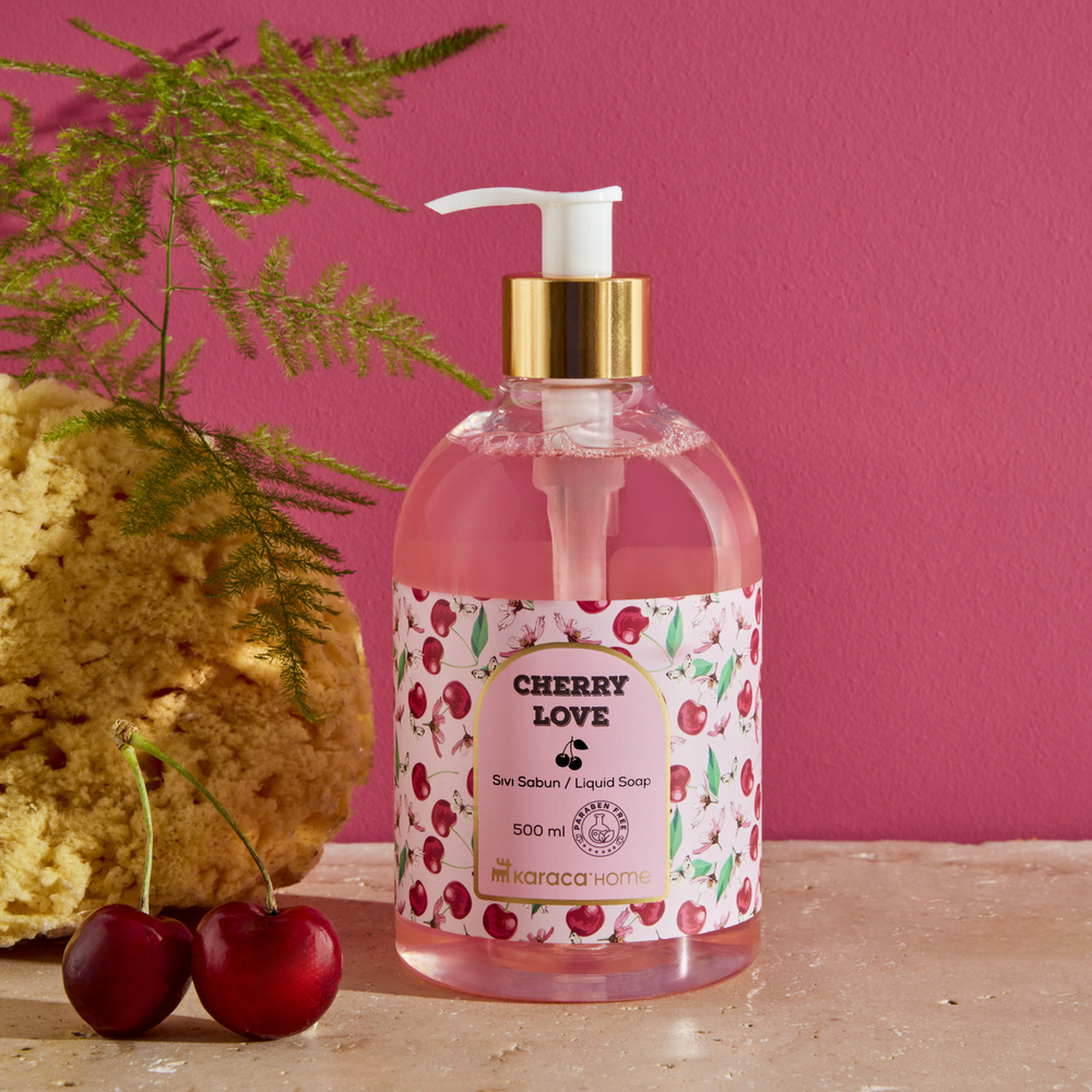Karaca Home Cherry Love Duş Jeli 500 ML görseli 1