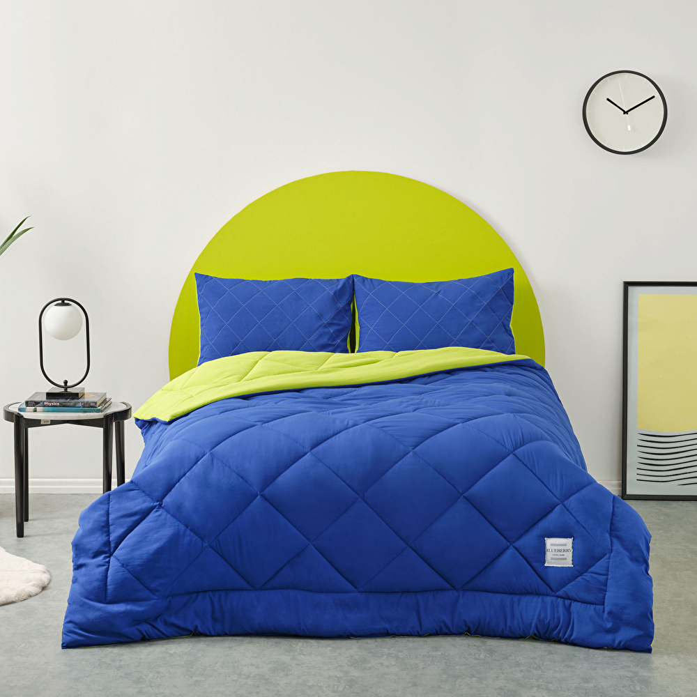 Karaca Home Smart Comfort Blueberry Çift Kişilik Uyku Seti görseli 1