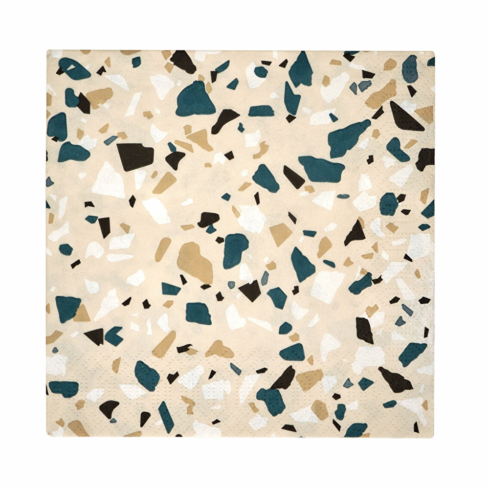 Karaca Home Terazzo Kağıt Peçete 20'li 33x33 cm görseli 1