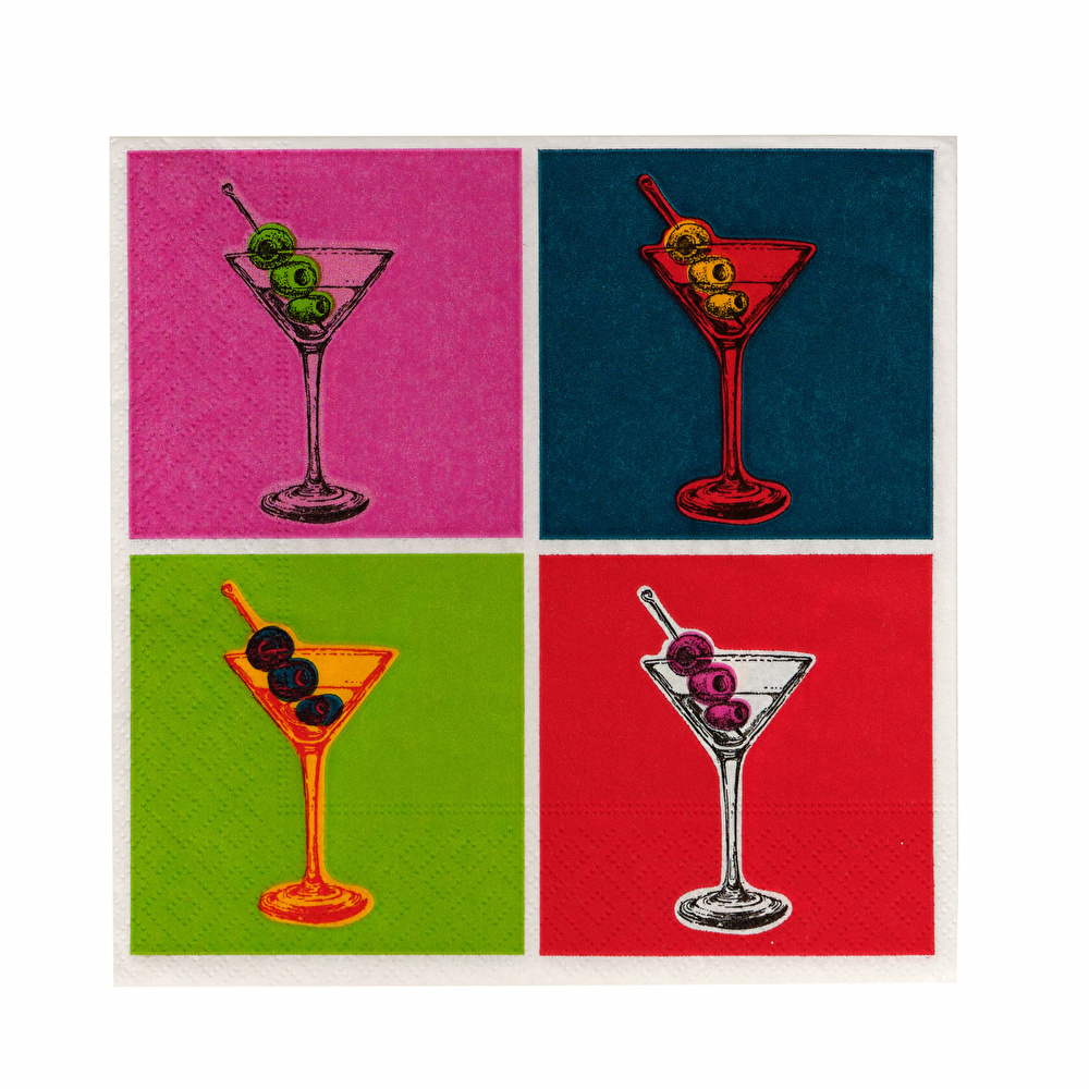 Karaca Home Cocktail Kağıt Peçete 20'li 33x33 cm görseli 1
