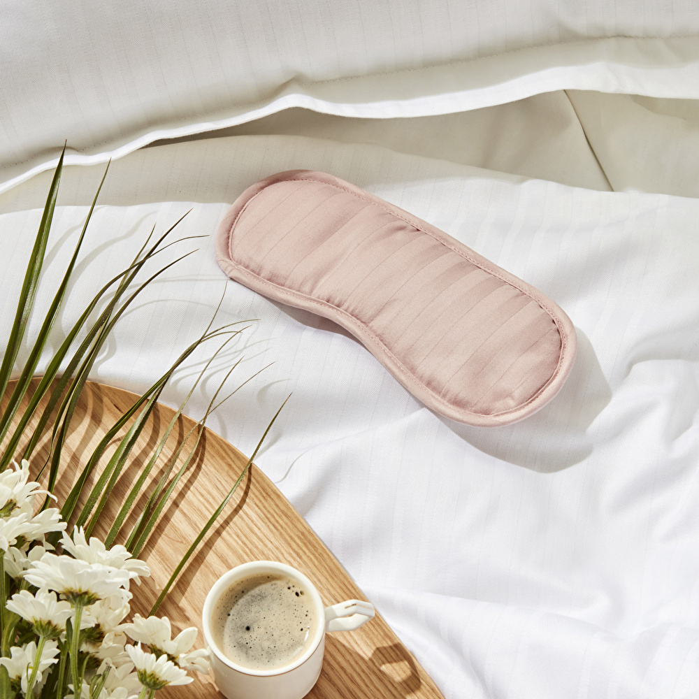 Karaca Home Charm Lavantalı Uyku Bandı Pudra görseli 1