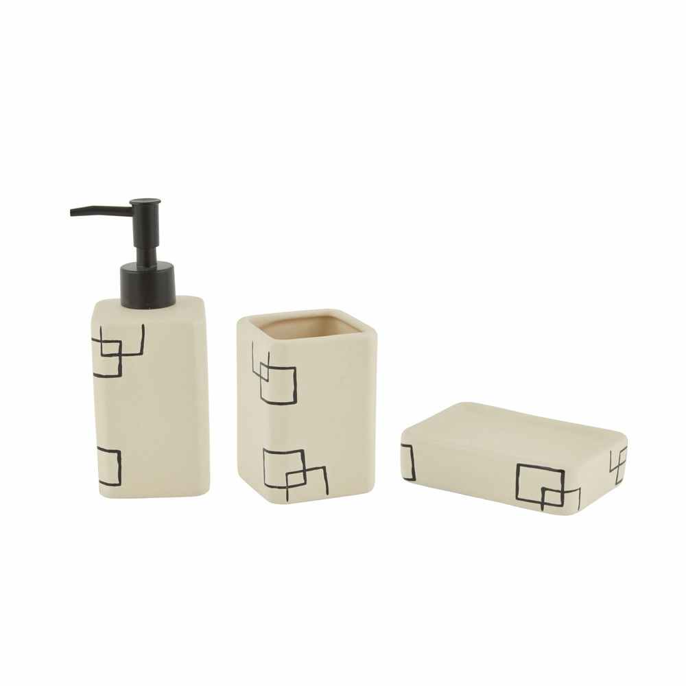 Karaca Home Shape 3 Parça Banyo Seti görseli 1
