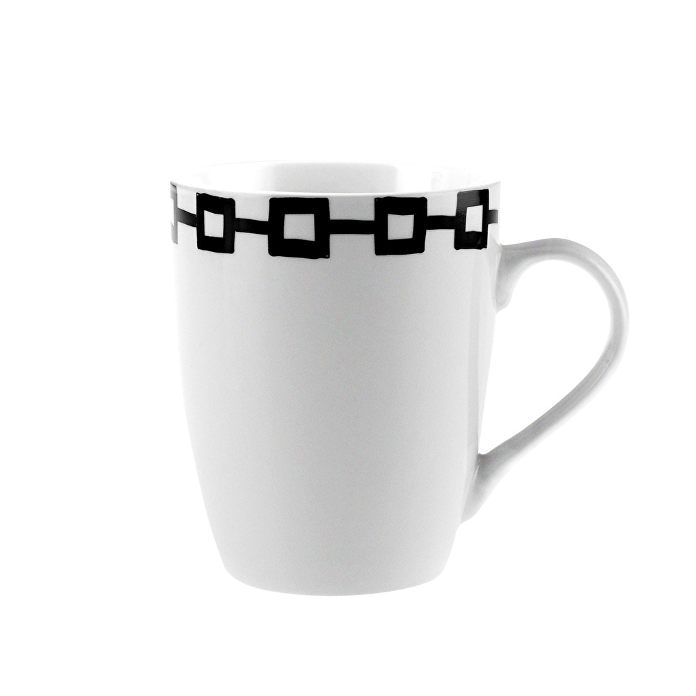 Karaca Monstera Zincir Çizgi Mug 320 Ml görseli 1
