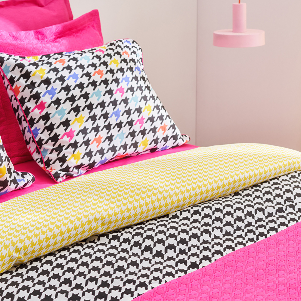 Karaca Home  Reyna Tek Kişilik Düet Set Fuşya görseli 3