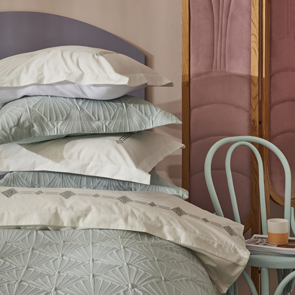 Karaca Home Diamond Çift Kişilik 7 Parça Düet Set Mavi thumbnail 5