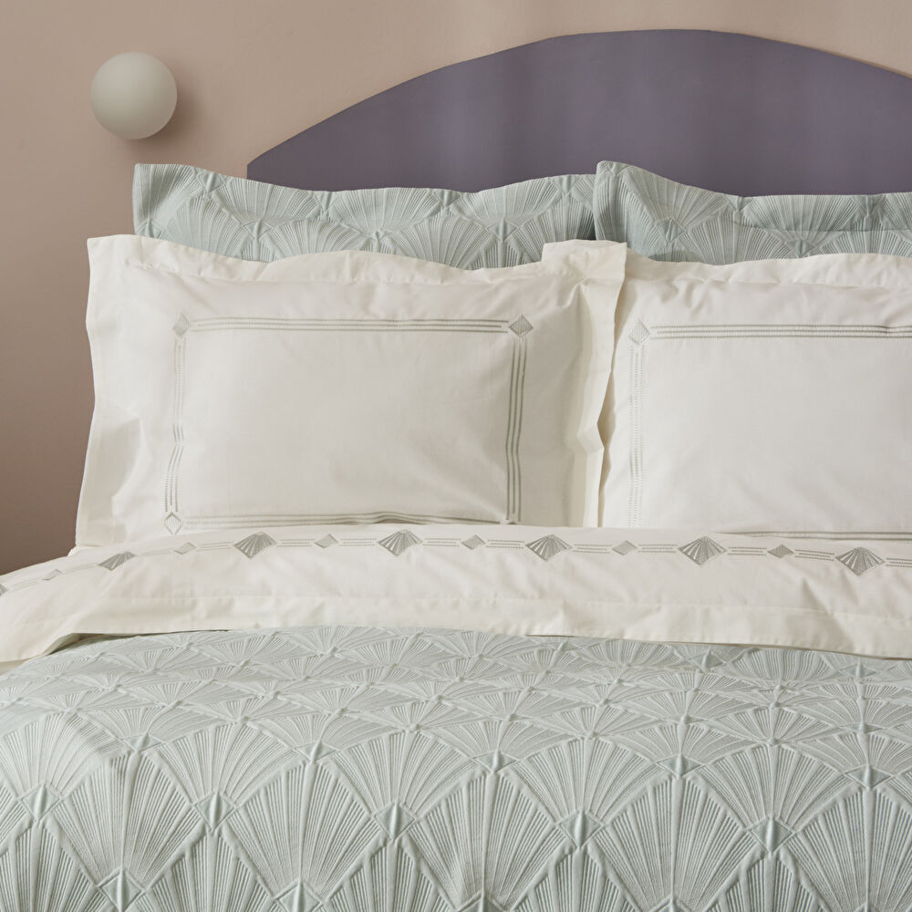 Karaca Home Diamond Çift Kişilik 7 Parça Düet Set Mavi thumbnail 2