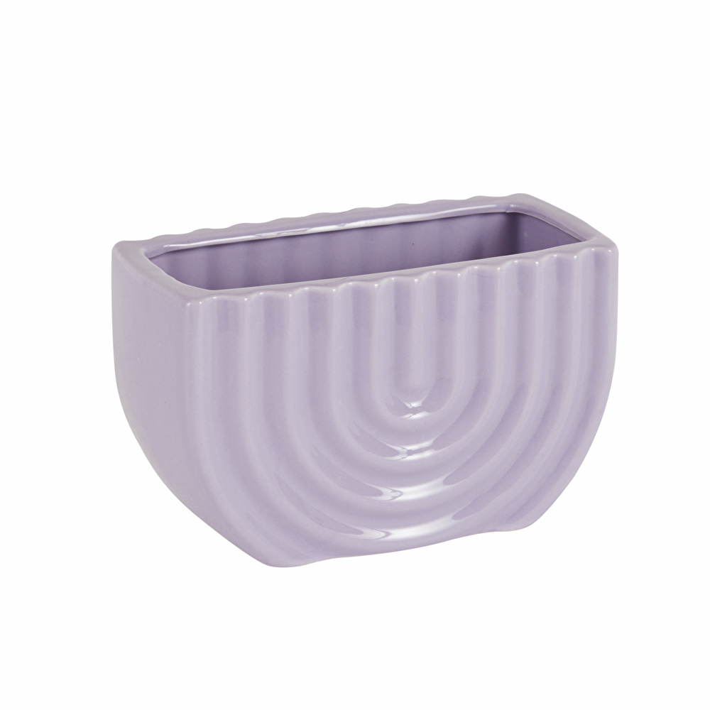 Karaca Home California Saksı Lila 17,4X8X10,4 Cm görseli 1