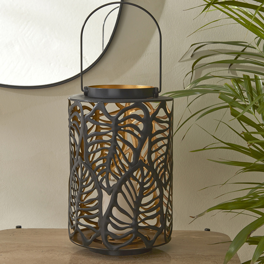Karaca Home Timber Mumluk 16x16x27  cm Siyah  görseli 1