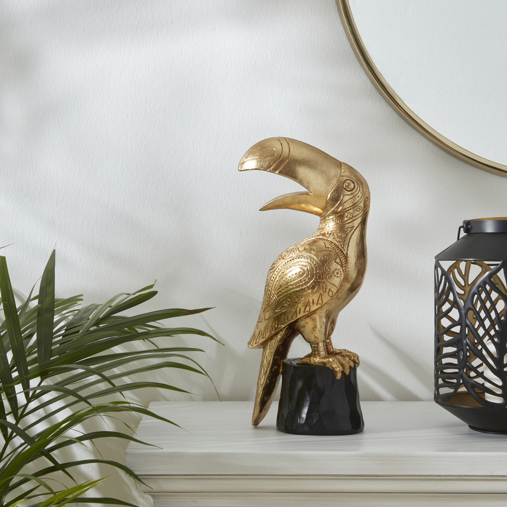Karaca Home Toucan Bbilo 15.5x10.5x35.5  cm Gold görseli 1