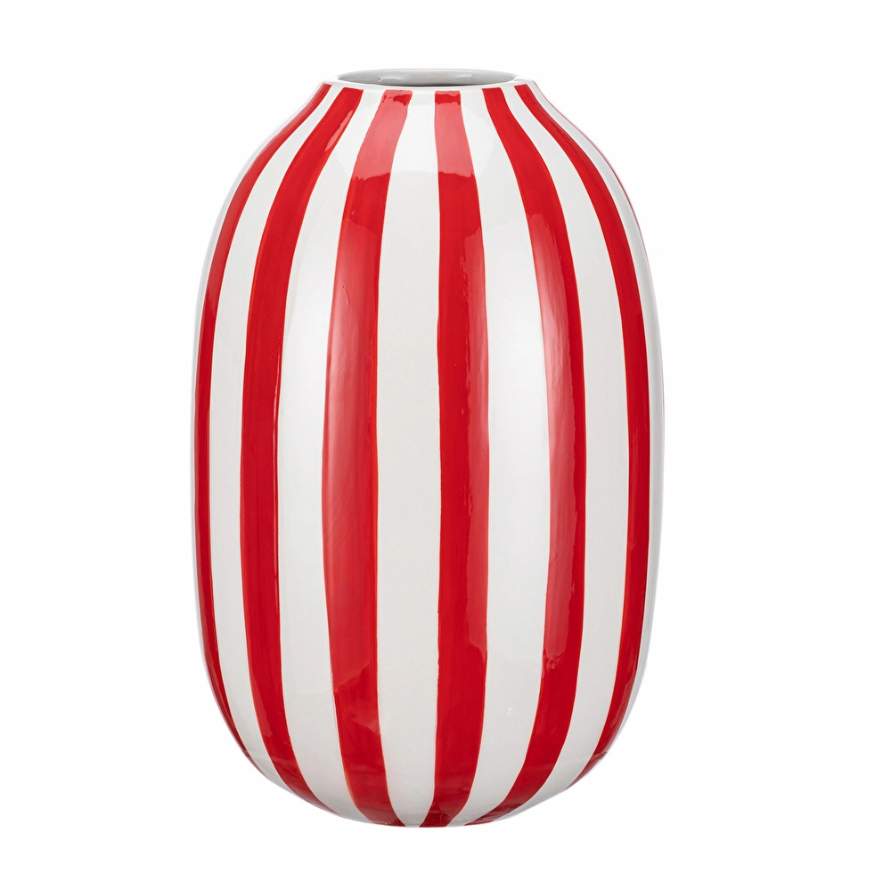 Karaca Home Bevel Dekoratif Vazo Kırmızı 6,8X23,3 Cm görseli 3