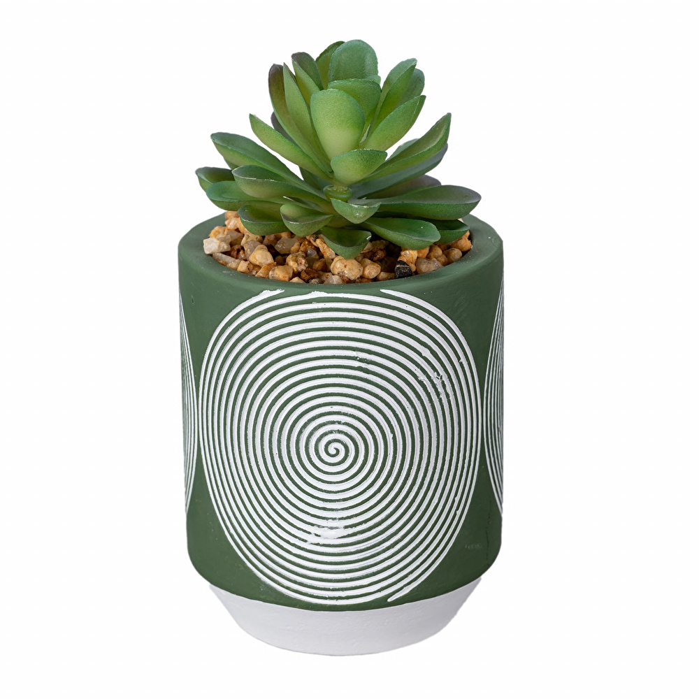 Karaca Home Woods Yapay Çiçek Yeşil  görseli 5