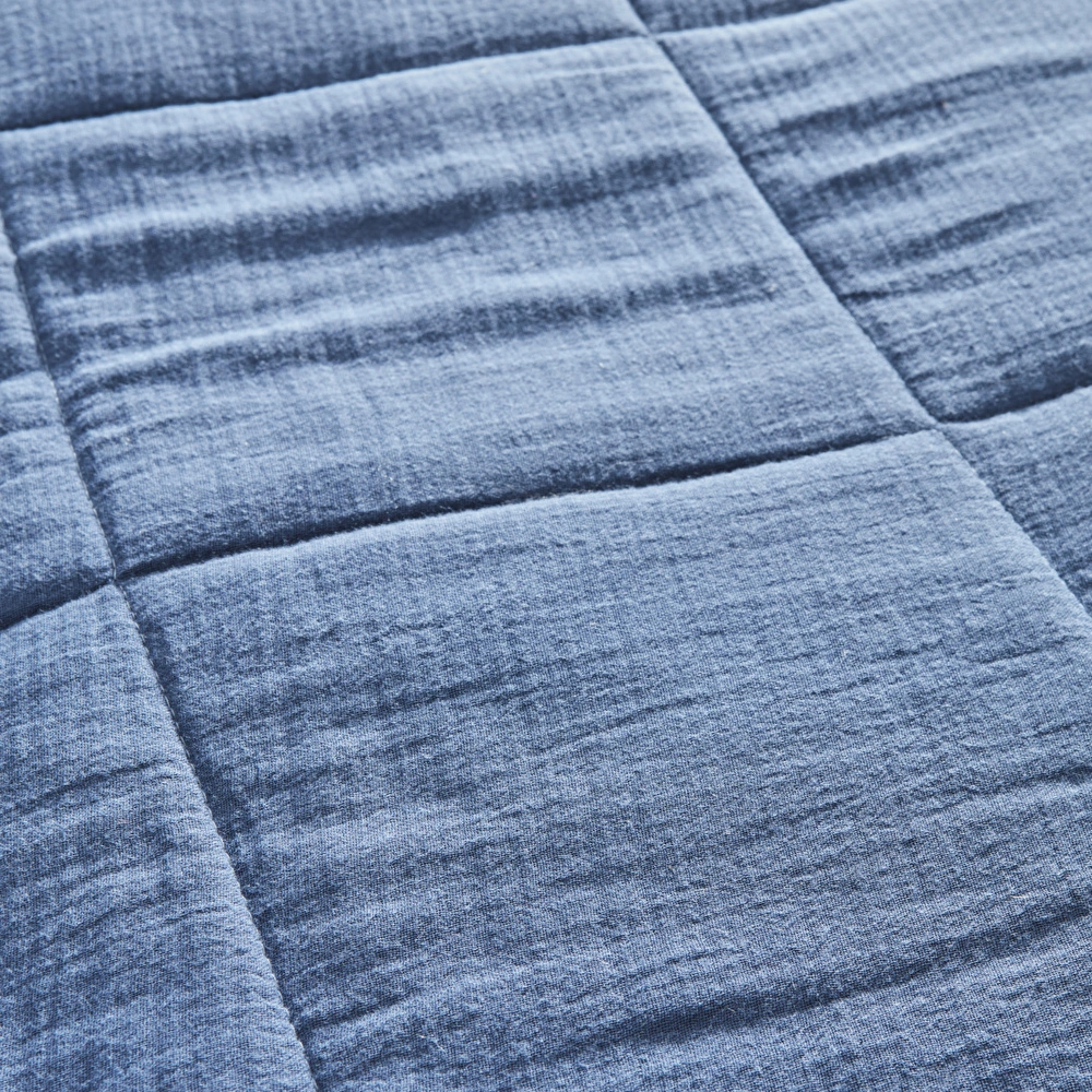 Karaca Home Barny Çift Kişilik Müslin Summer Comfort İndigo görseli 8