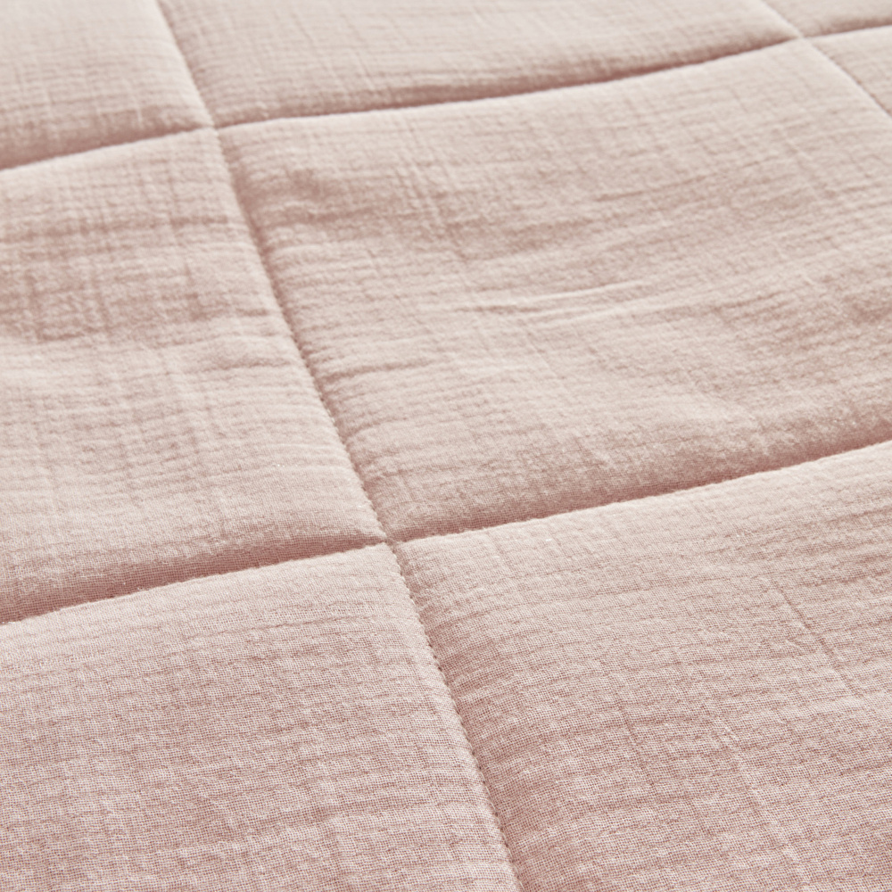 Karaca Home Anna Çift Kişilik Müslin Summer Comfort Pudra görseli 8