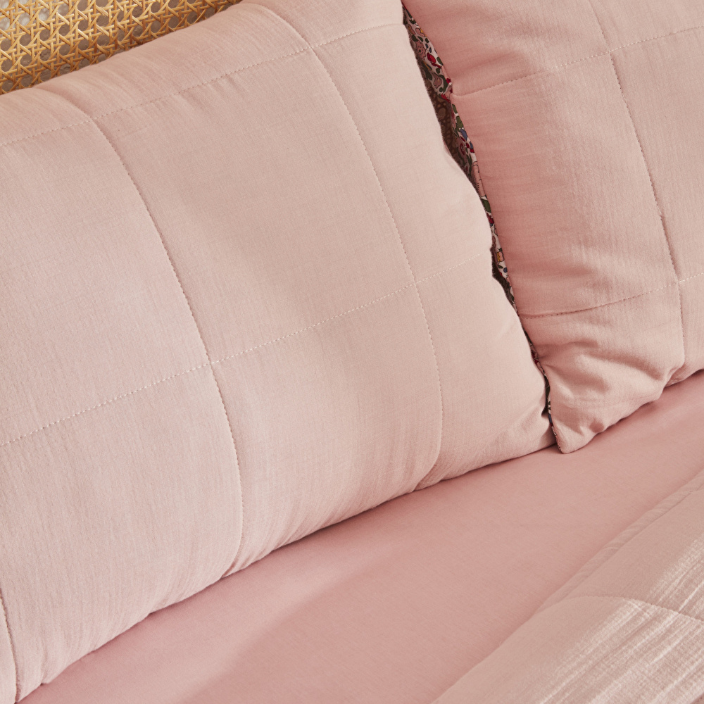 Karaca Home Anna Çift Kişilik Müslin Summer Comfort Pudra görseli 10