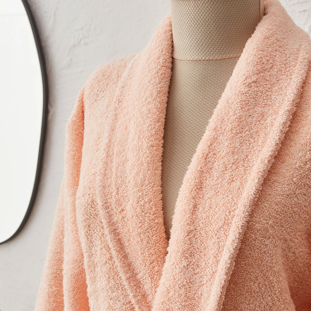 Karaca Home Judi %100 Pamuk Bornoz Seti L/XL Blush görseli 2