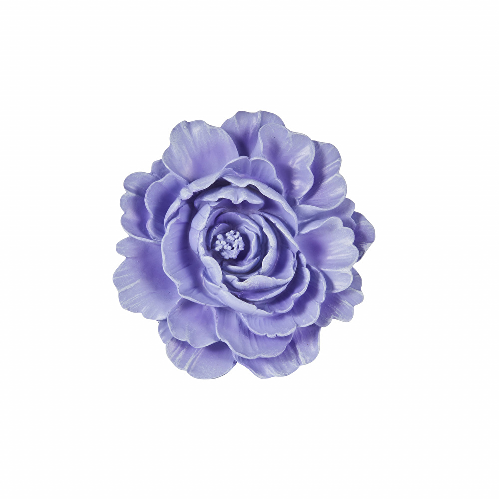 Karaca Home Nova Flower Dekoratif Obje 20x3,5 cm Lila görseli 1