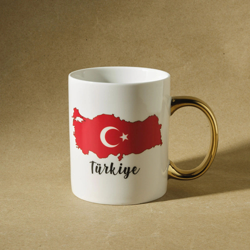 Karaca Ülkeler Ve Bayraklar Türkiye Kupa 350 Ml görseli 1