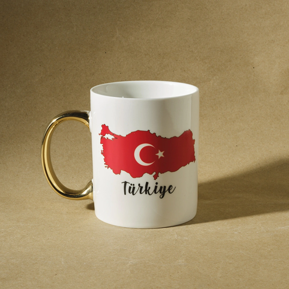 Karaca Ülkeler Ve Bayraklar Türkiye Kupa 350 Ml görseli 3