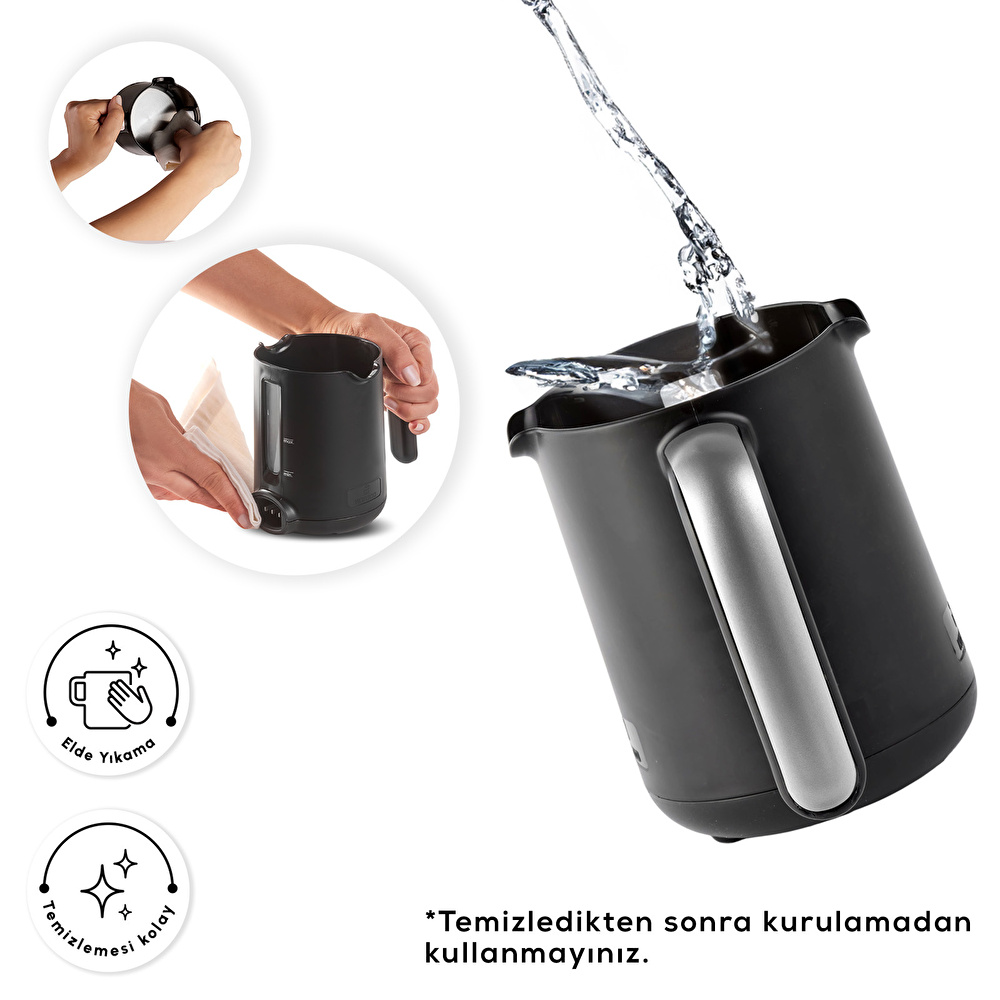 Karaca Hatır Köz Türk Kahve Makinesi Galaxy Gray görseli 11