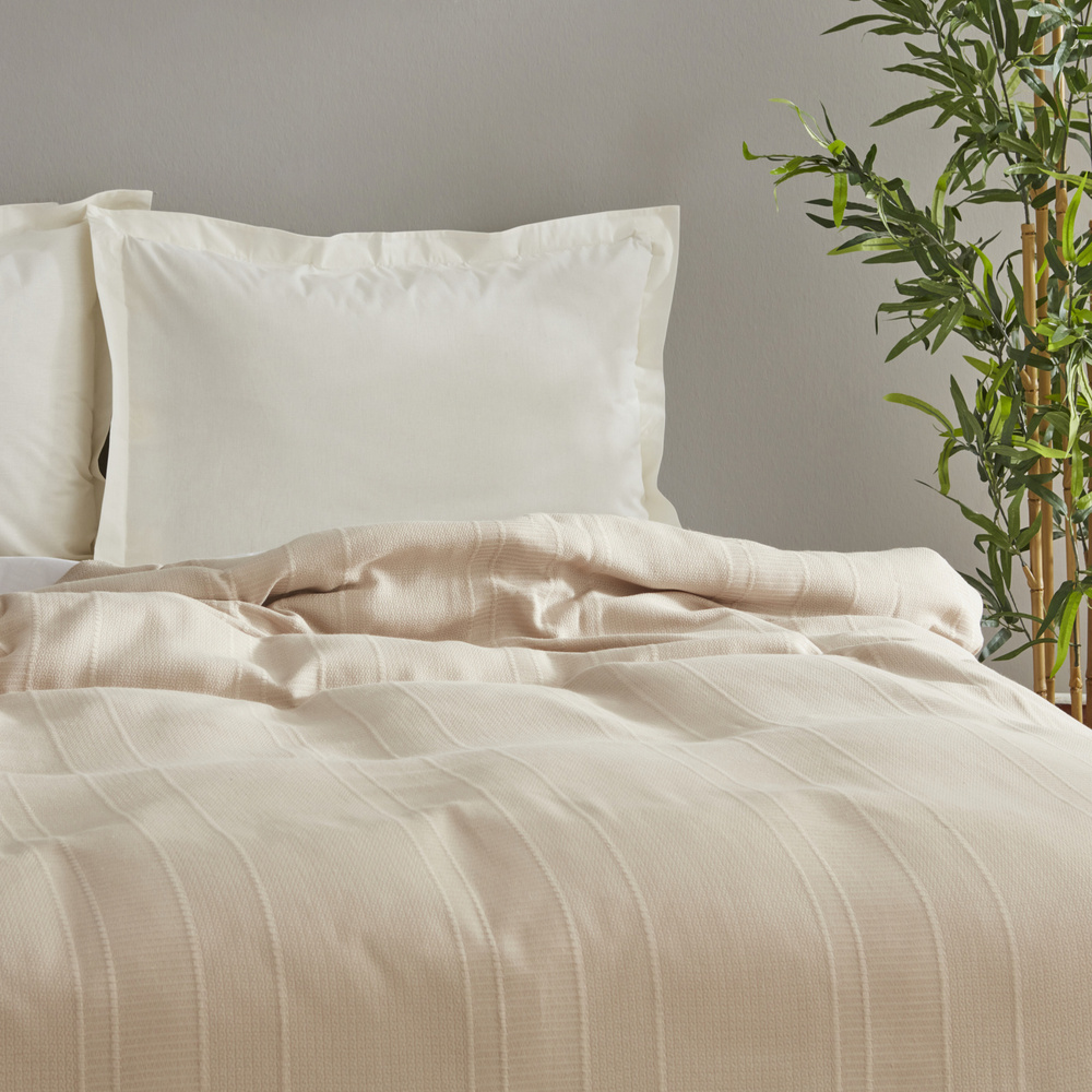 Karaca Home Sofie Çift Kişilik Pike Bej görseli 3