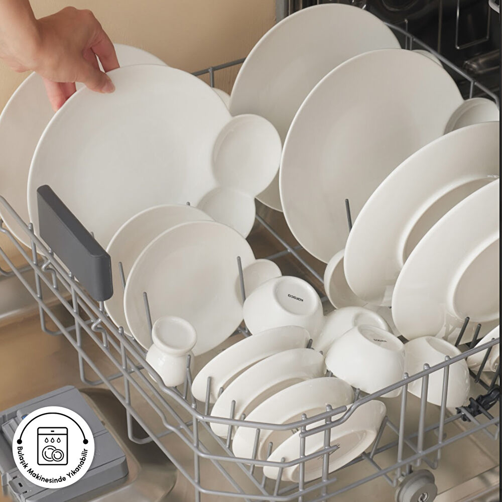 Karaca Red Carpet Collection Stream Bone Blow 26 Parça 6 Kişilik Kahvaltı Takımı thumbnail 9