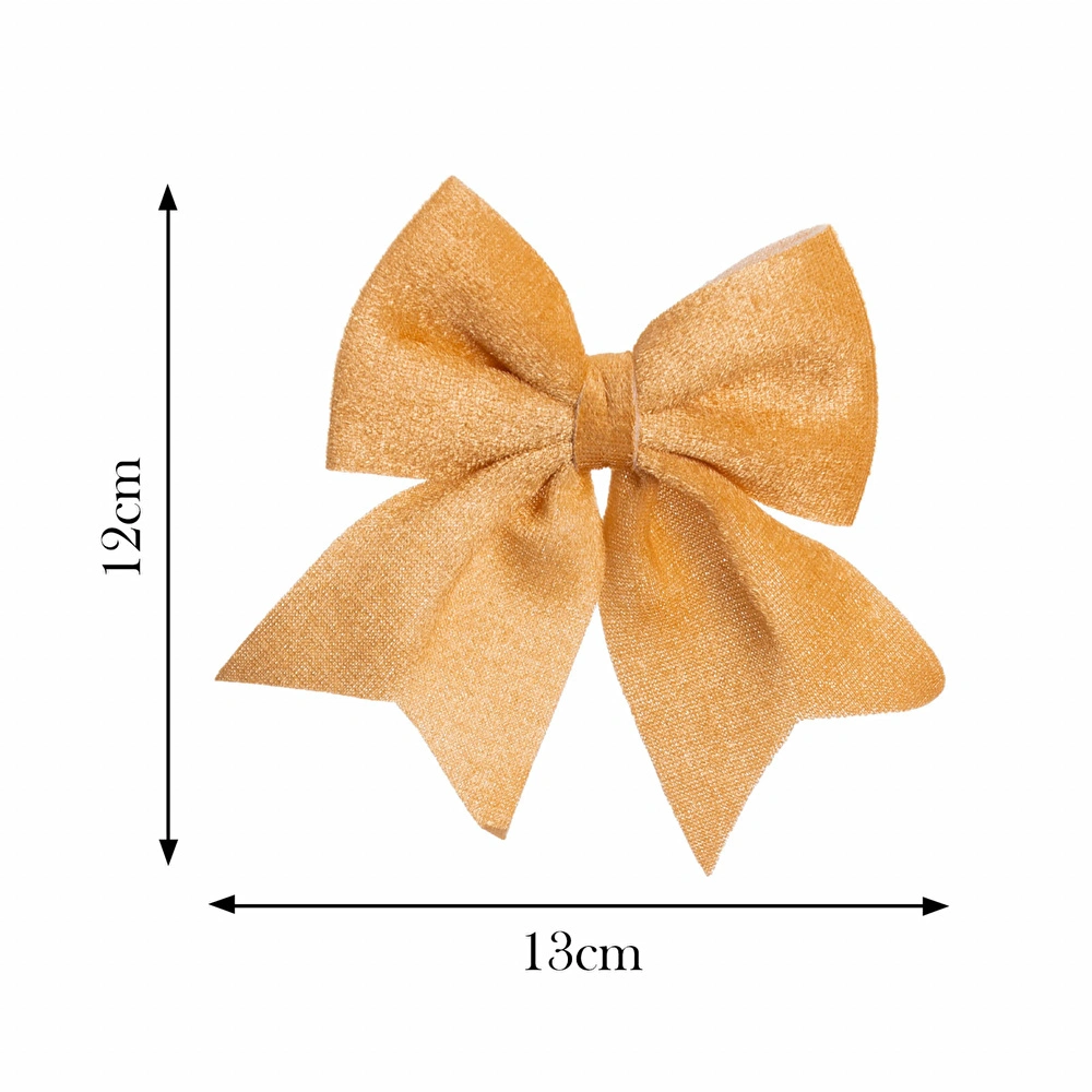 Karaca Home New Year Yılbaşı Ribbon Gold Ağaç Kurdelesi 12x13 cm görseli 2