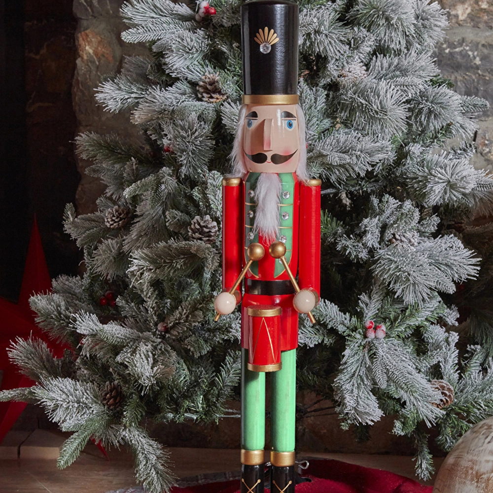 Karaca Home New Year Nutcracker With Drums 106 Cm görseli 3