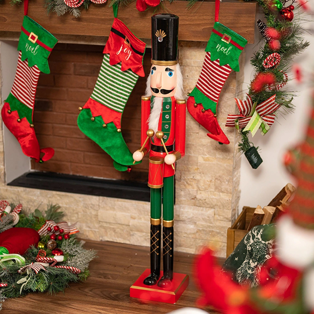 Karaca Home New Year Nutcracker With Drums 106 Cm görseli 6