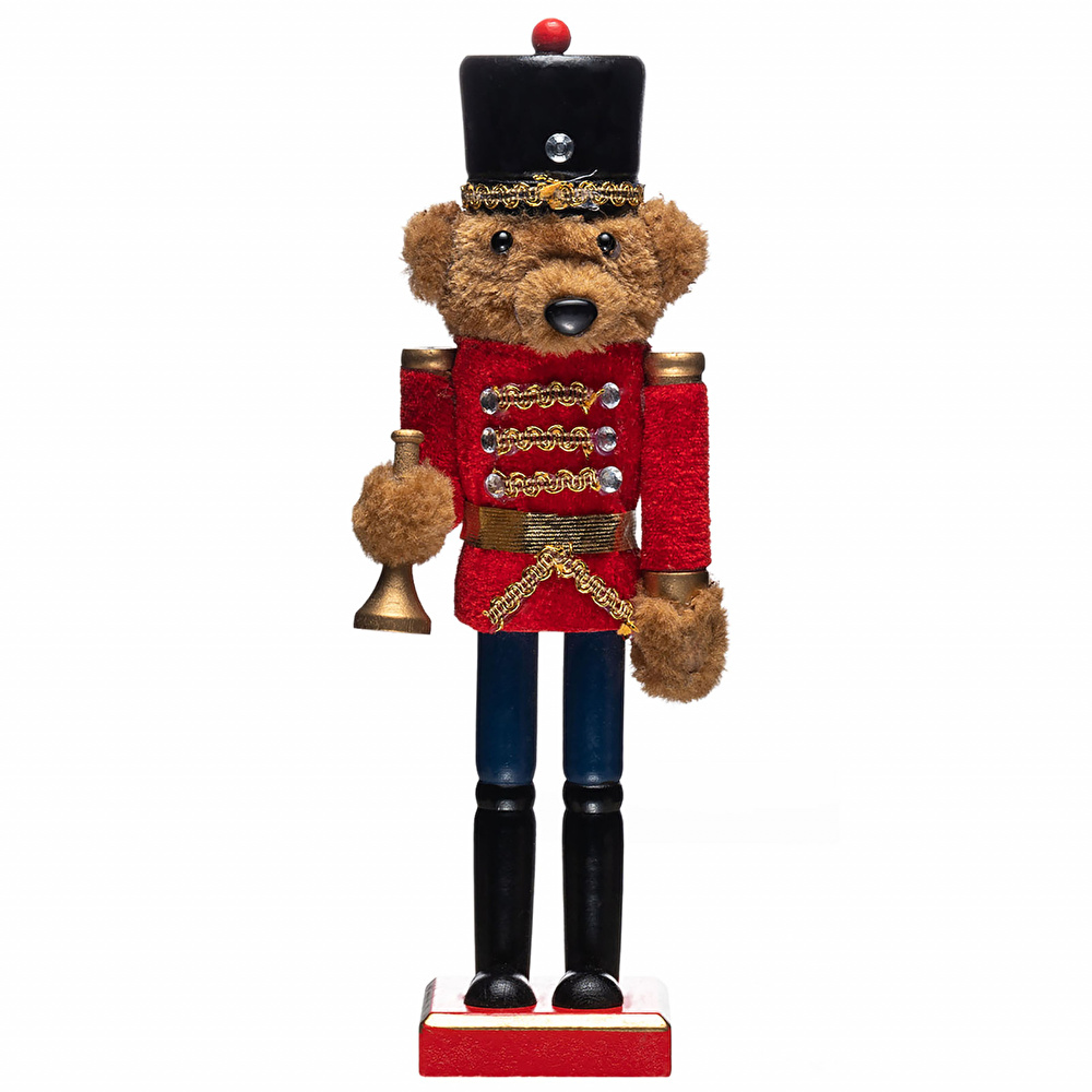 Karaca Home New Year Yılbaşı Nutcracker Puppy 25 cm görseli 4