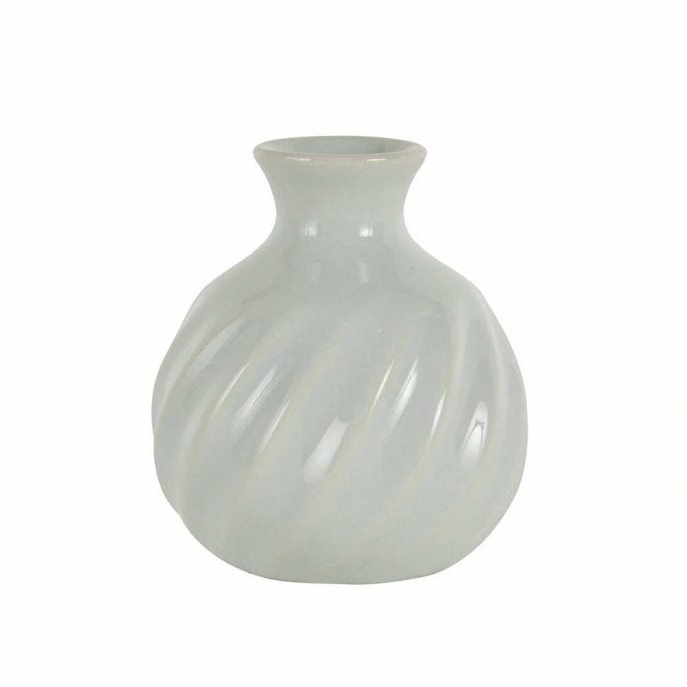 Karaca Home Velma Vazo Su Yeşili  8,5X8,5X9,4 Cm görseli 2