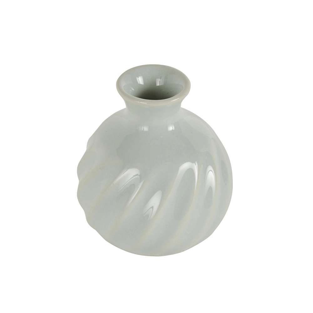 Karaca Home Velma Vazo Su Yeşili  8,5X8,5X9,4 Cm görseli 3