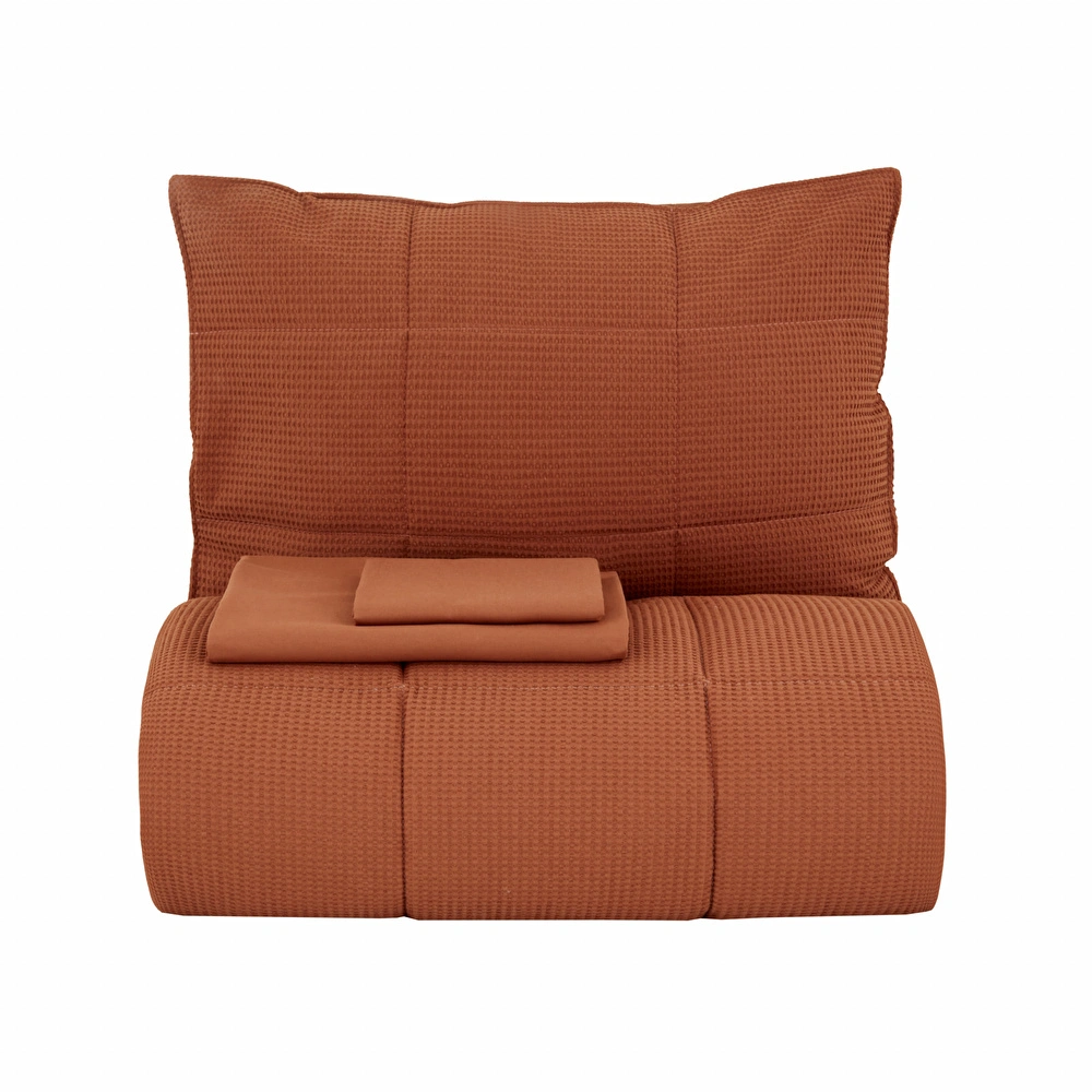 Karaca Home Muse Çift Kişilik Spring Comfort Set Terracotta görseli 6
