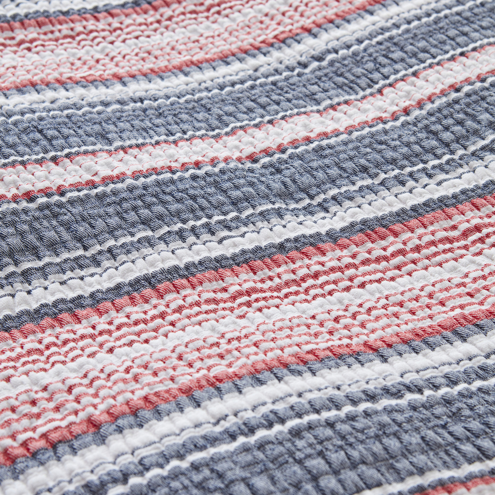 Karaca Home Denim Farley Tek Kişilik Yatak Örtüsü Seti Kırmızı görseli 6