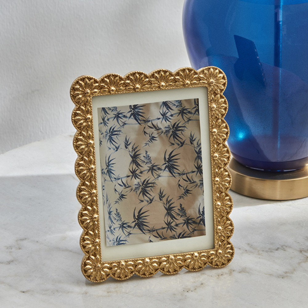 Karaca Home Allison Fotoğraf Çerçevesi Gold 16x21 cm görseli 1