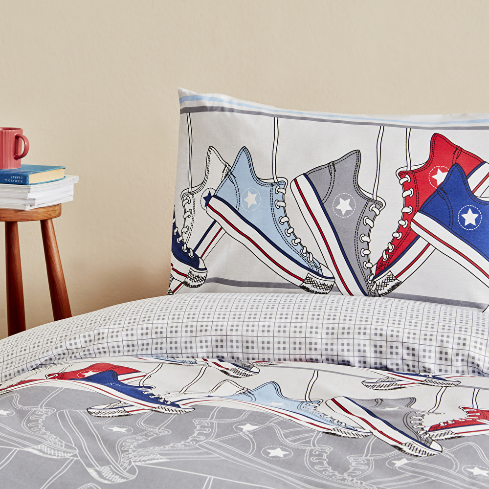 Karaca Home Young Barton %100 Pamuk Tek Kişilik Nevresim Takımı Fitted  görseli 2
