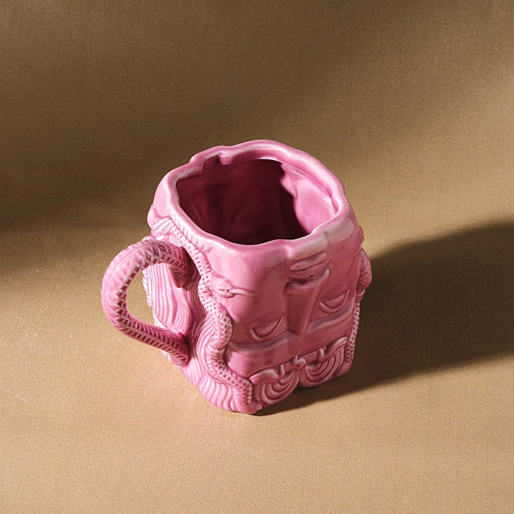 Karaca X İst Collection Medusa Mug 420 ml Pembe görseli 3