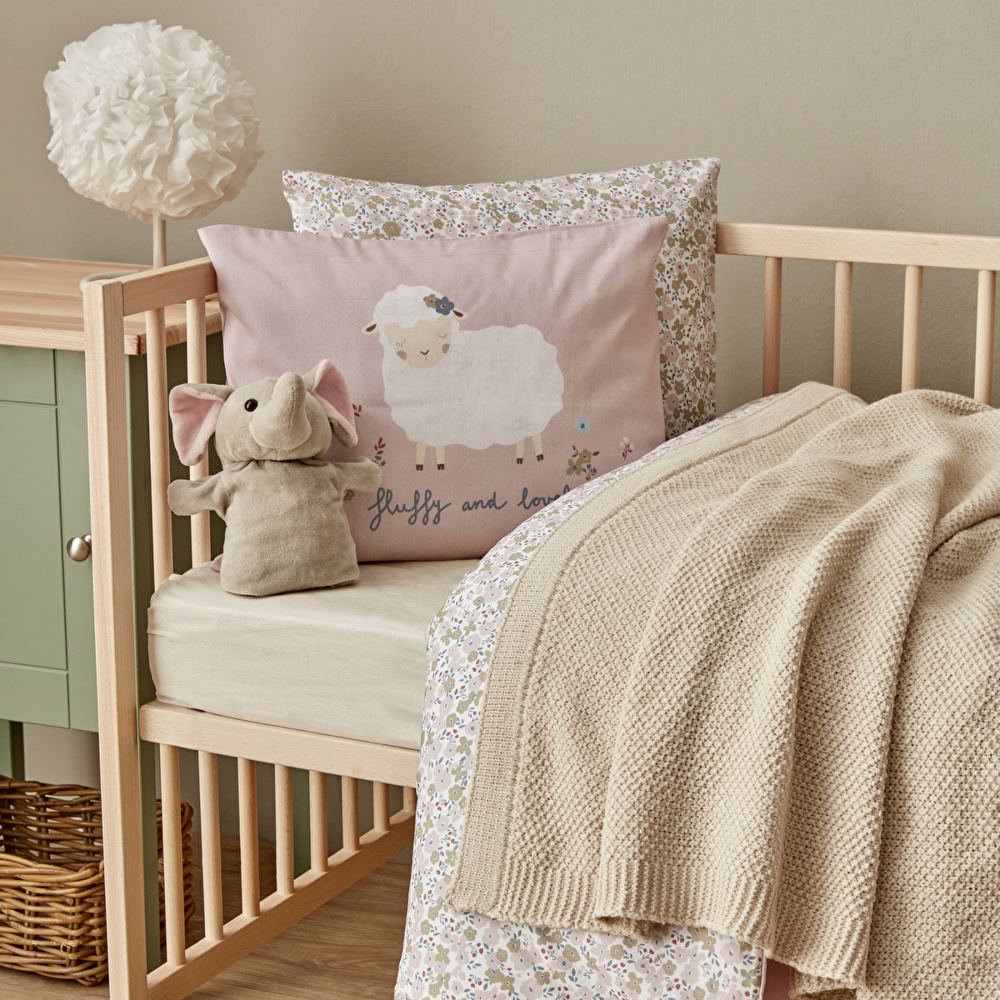 Karaca Home Little Honey Triko Battaniye Bej görseli 1
