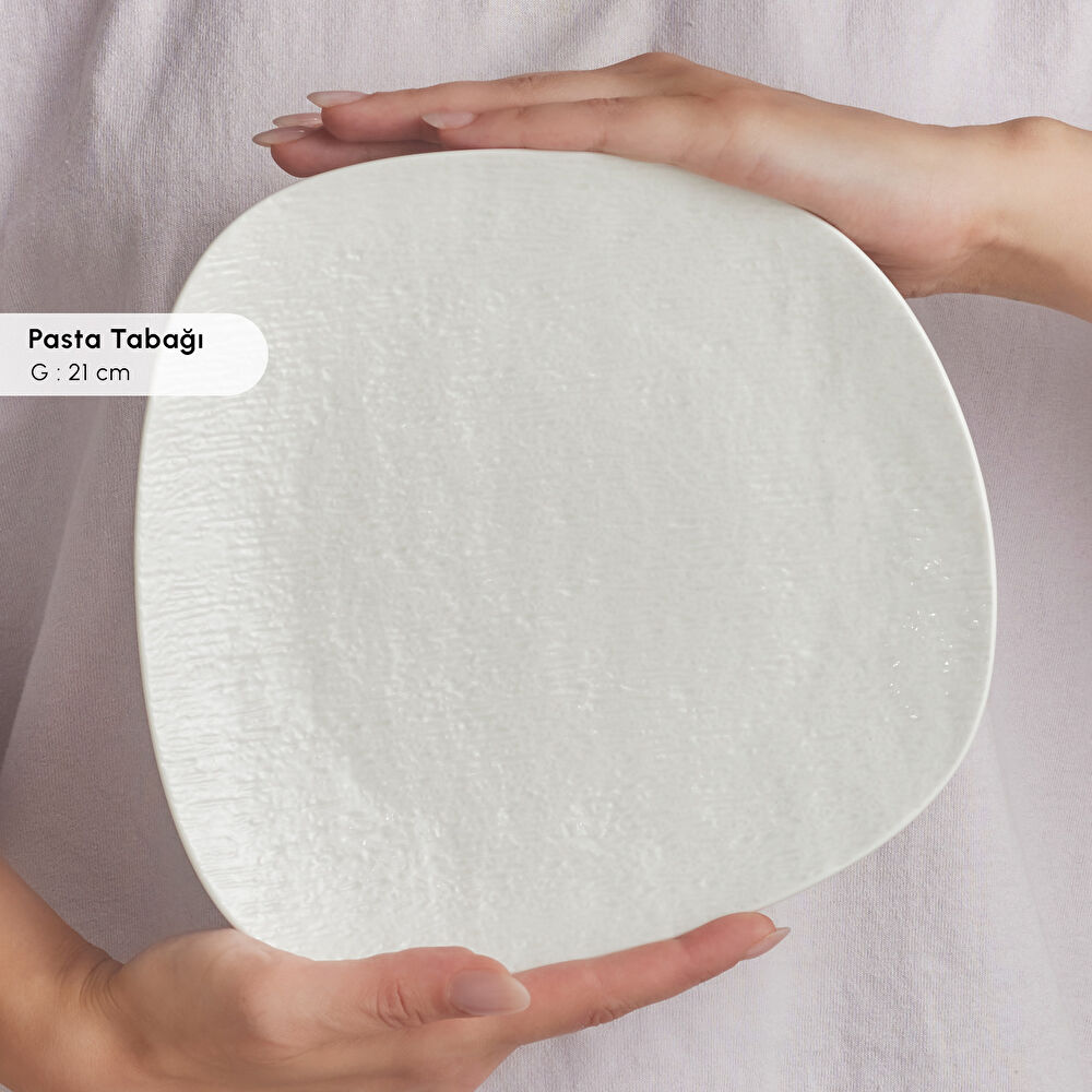 Karaca Forever Bone Cliff 26 Parça 6 Kişilik Kahvaltı Takımı thumbnail 6