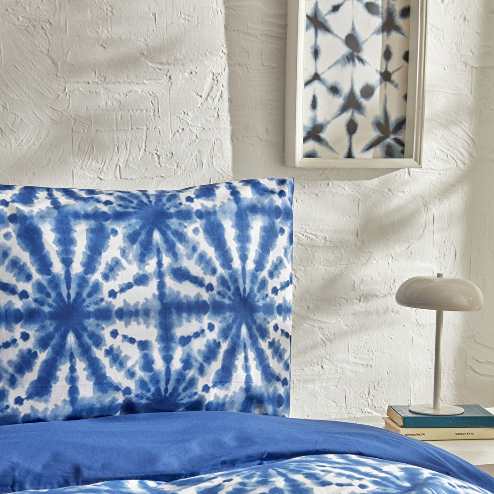 Karaca Home Denim Sanchez Çift Kişilik Nevresim Takımı Mavi  görseli 4