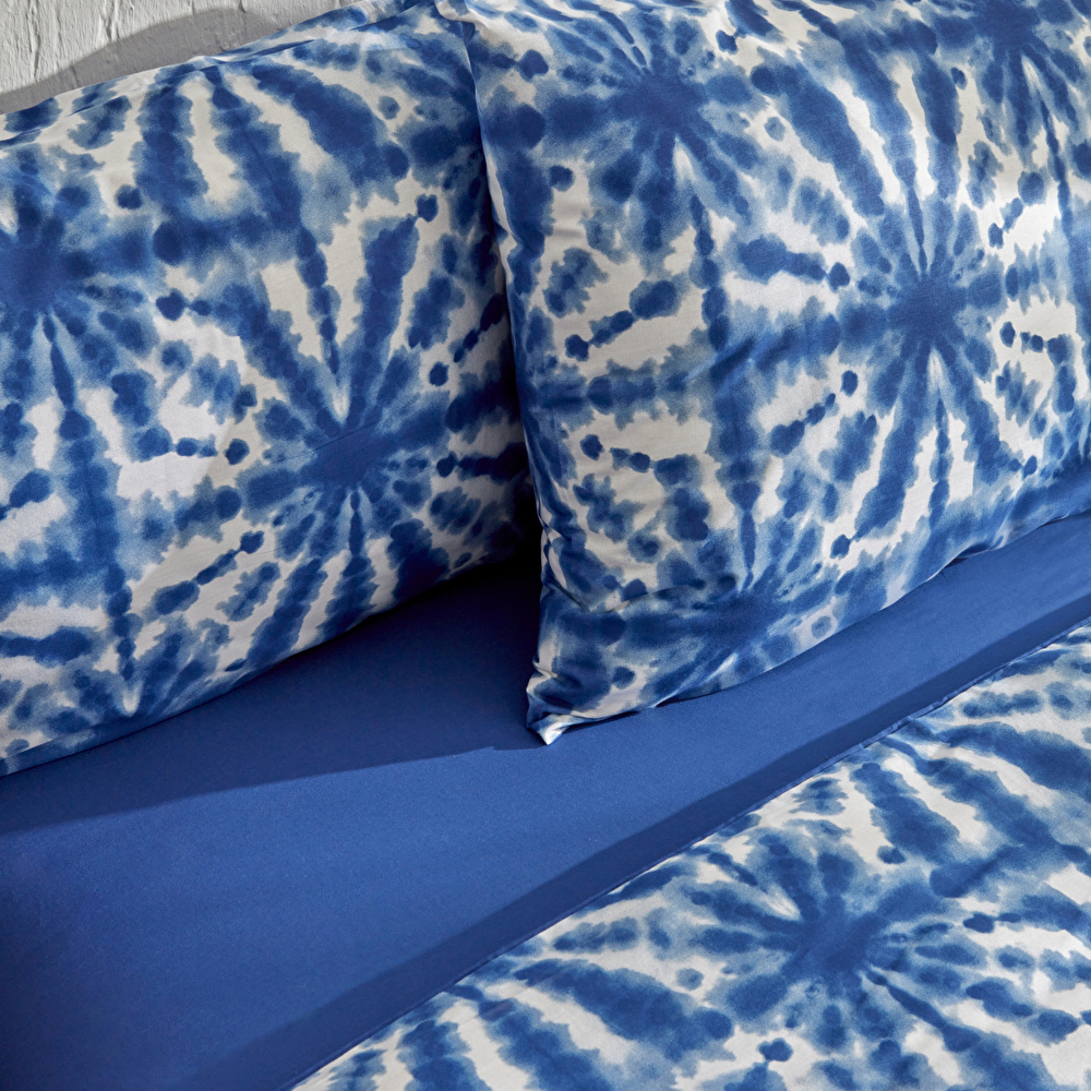 Karaca Home Denim Sanchez Tek Kişilik Nevresim Takımı Mavi görseli 5
