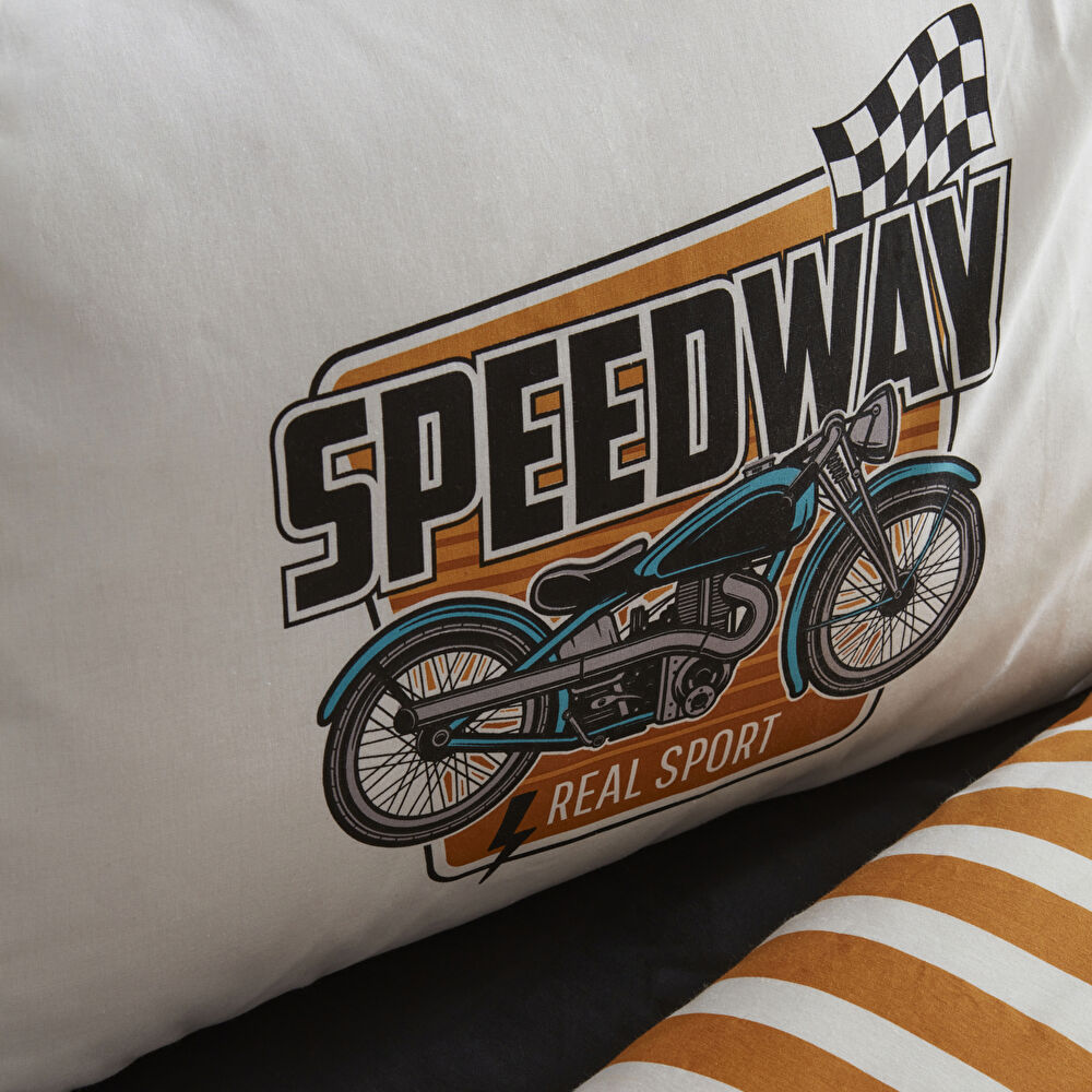 Karaca Home Young Speed Way %100 Pamuk Tek Kişilik Fitted Nevresim Takımı thumbnail 8