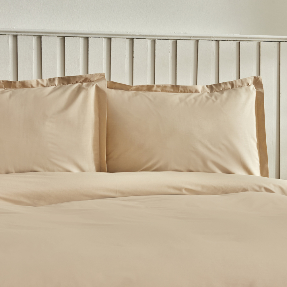 Karaca Home Cool Touch Stripe Çift Kişilik Nevresim Takımı Bej görseli 3